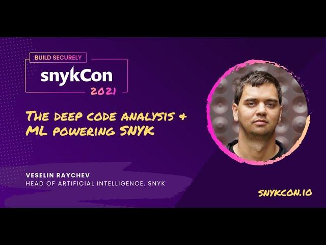 The deep code analysis & ML powering Snyk