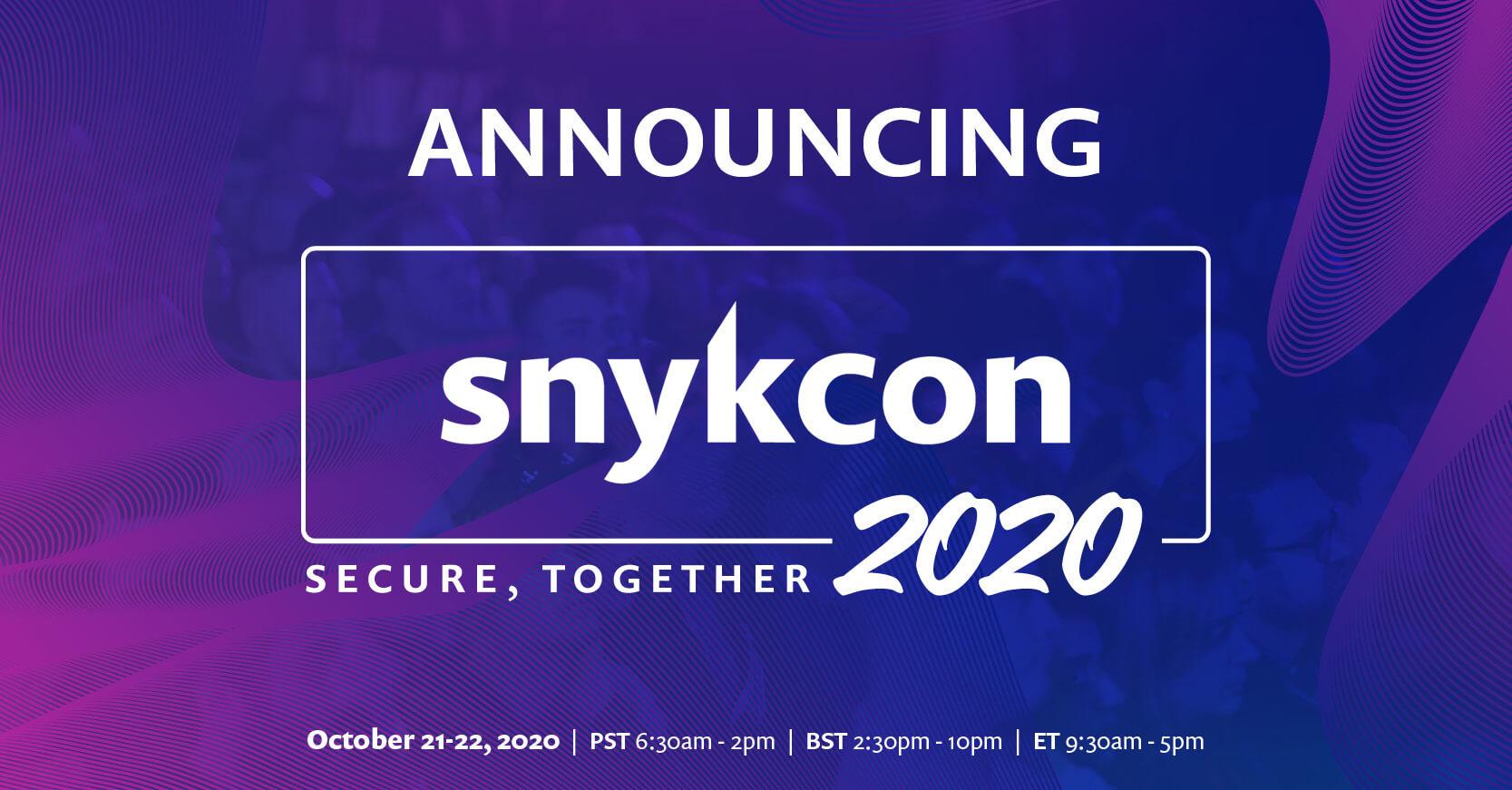 wordpress-sync/SnykCon_Social_1200x627_Announcing_SnykCon