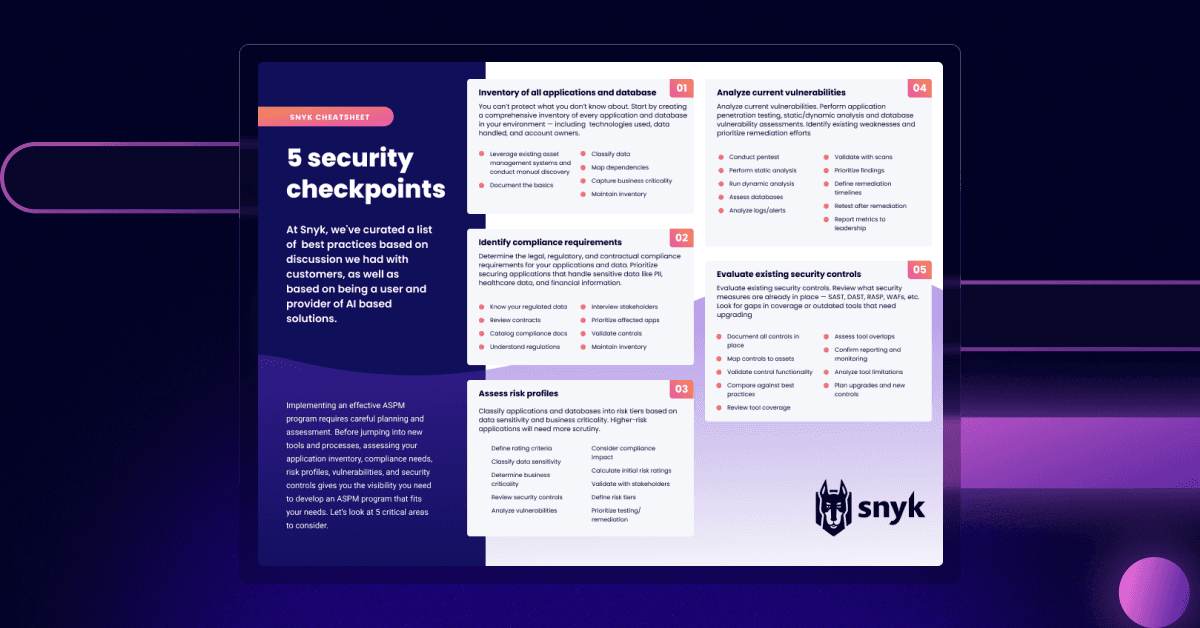 5 Strategic Security Checkpoints: Evaluating Your AppSec Landscape Before ASPM Implementation