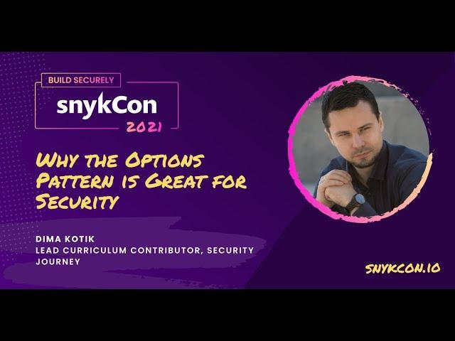 Why the Options Pattern is Great for Security