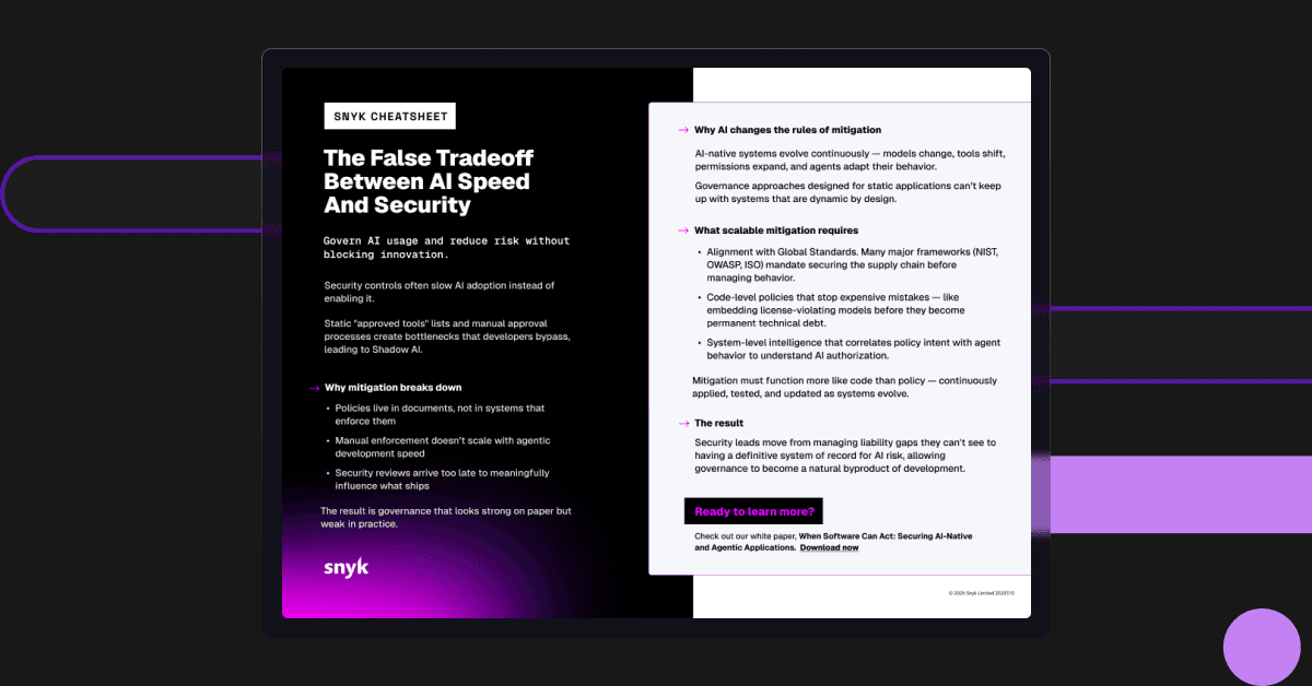 resource cheatsheet evo reduce risk
