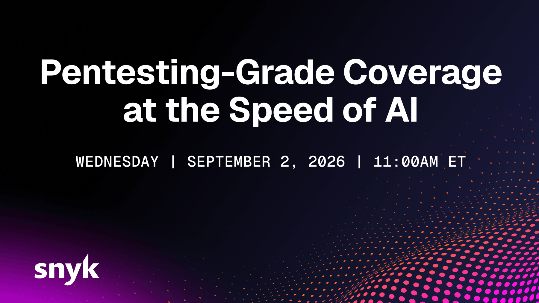 webinar Pentesting Grade Coverage at the Speed of AI resource