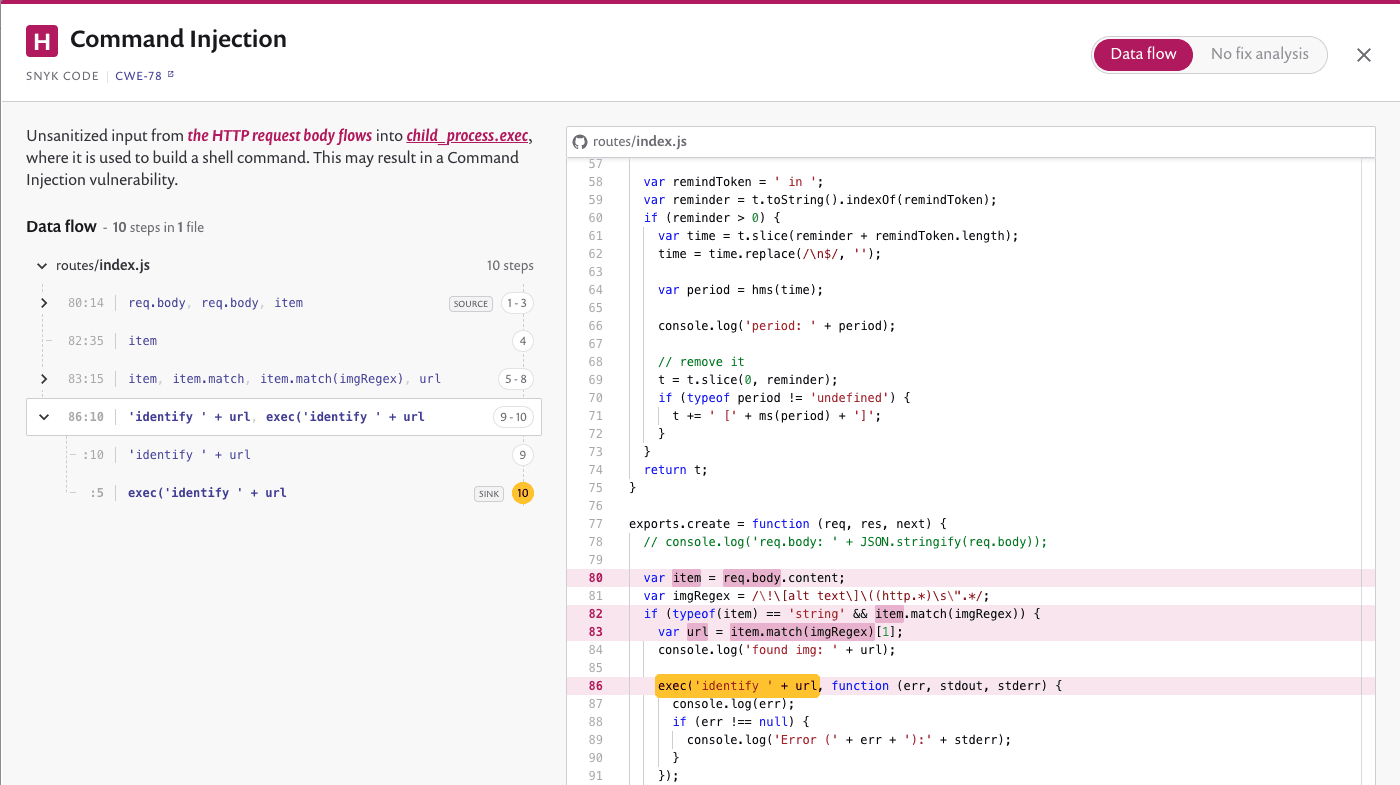 5 ways to prevent code injection in JavaScript and Node.js | Snyk