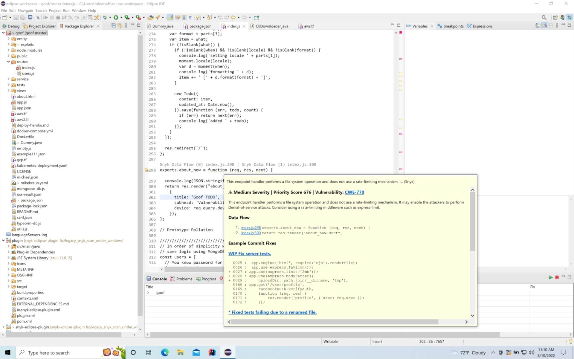 Snyk Security Using Language Server Protocol Snyk Snyk security using language server protocol snyk
